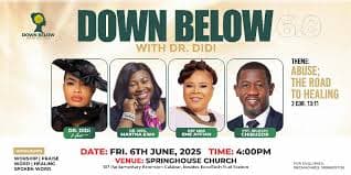 Down Below with Dr. Didi outreach campaign banner